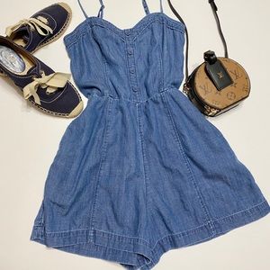 Abercrombie Denim Romper
